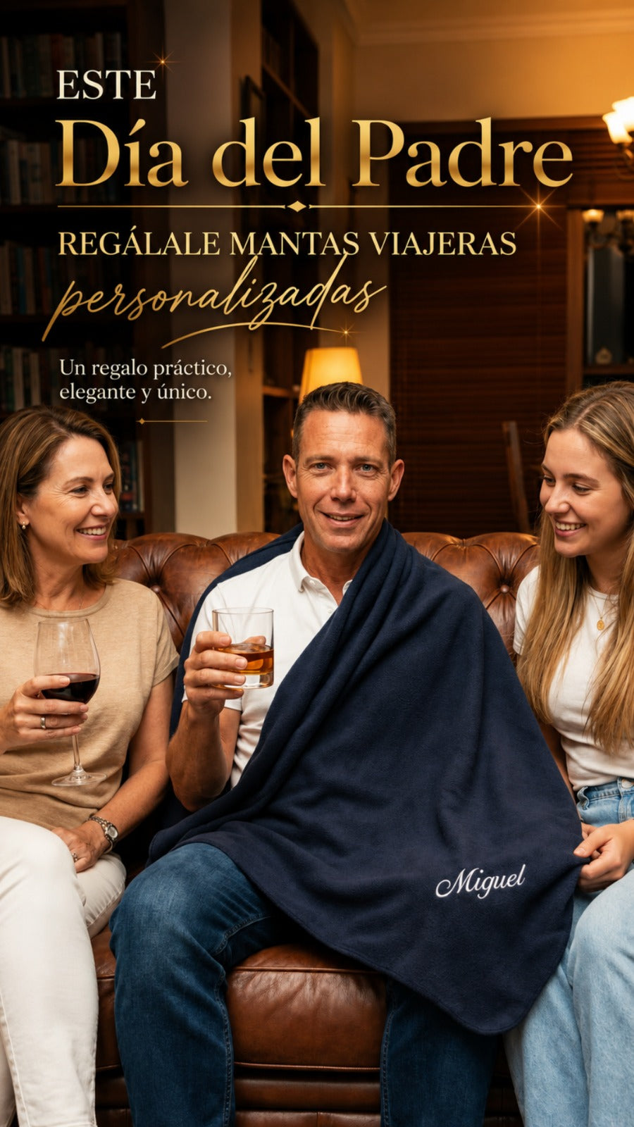 MANTA VIAJERA PERSONALIZADA Super Papa