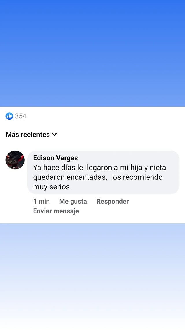 Testimonio real de clienta Manta Patriota 1
