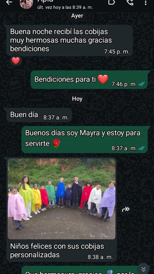Testimonio cliente Mantas Viajeras